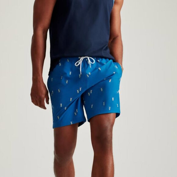 Bonobos Riviera Recycled Swim Trunks Shorts Gin And Tonics Printed M New 264682